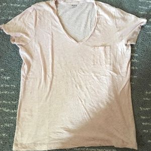 Madewell Blush V-neck
